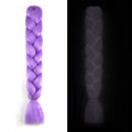 Perruque chimique fluorescente lumineuse Big Braid