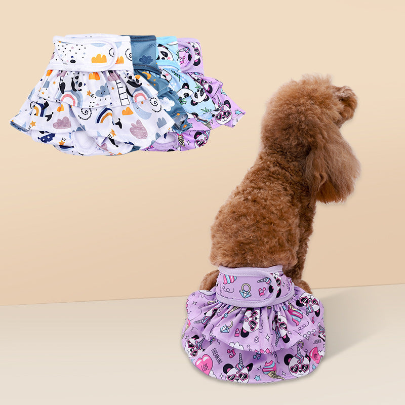 Accueil Lavable Pantalon de sécurité pour chiens Menstruel Pet Pantalon physique