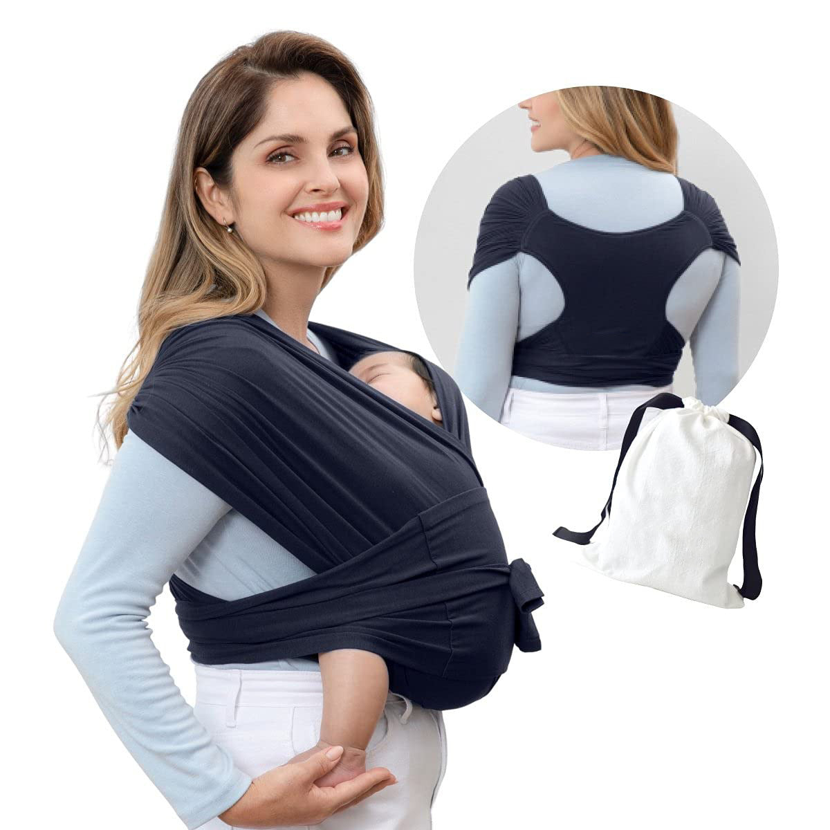 Été Cotton Cross Porte-bébé simple