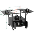 Table de grill extérieur pour Big Green Egg Style BBQ