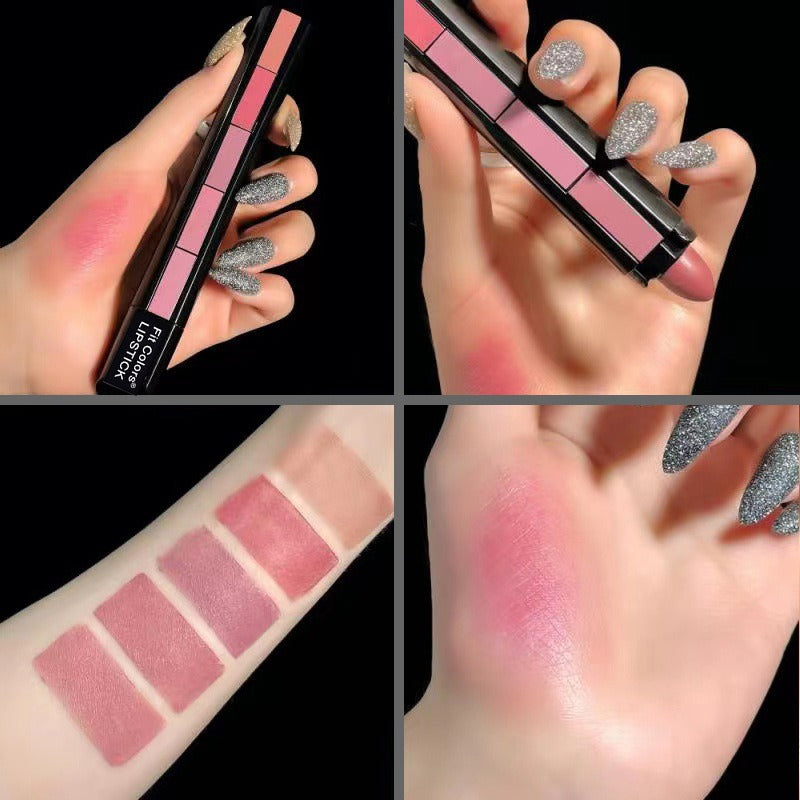 10 Colors Velvet Matte Lipstick Set