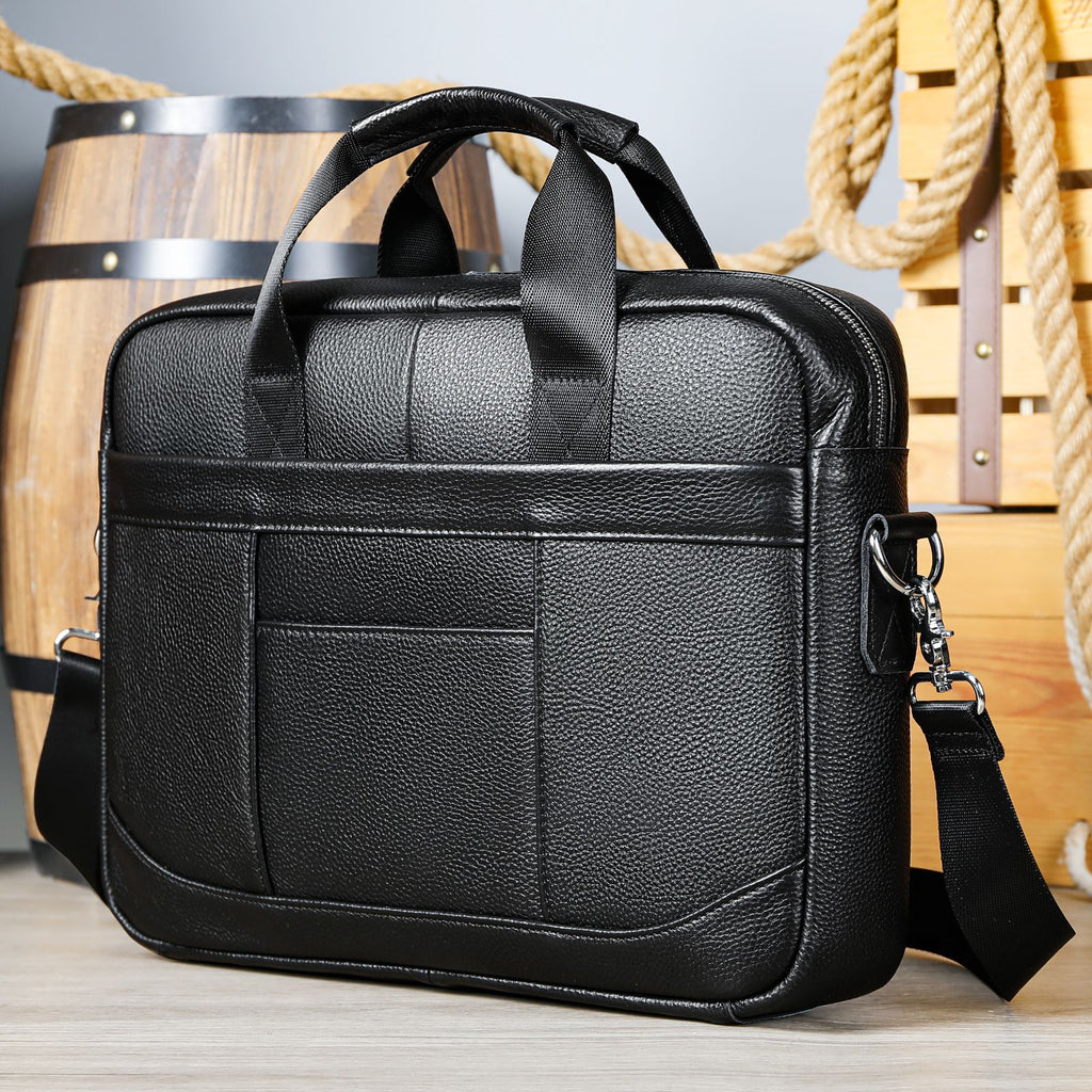 Document officiel de l'homme Sac en cuir pour ordinateur occasionnel