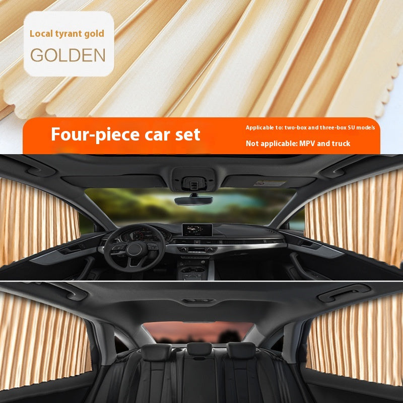 Pare-soleil magnétique de voiture