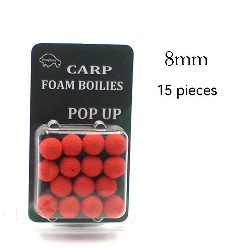 Super Grandes Perles de pêche de flottaison Carpe Pêche Foam Float Inverser Lure Blanc Amour