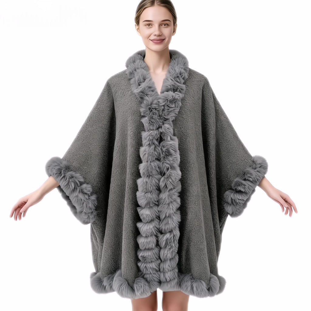 Couleur solide des femmes Casual automne et châle d'hiver