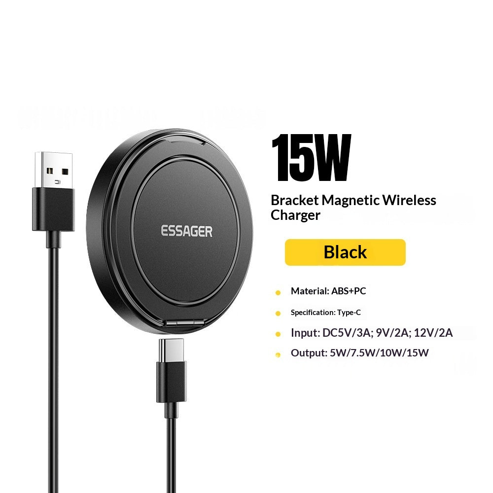 Chargeur rapide sans fil 15W avec support