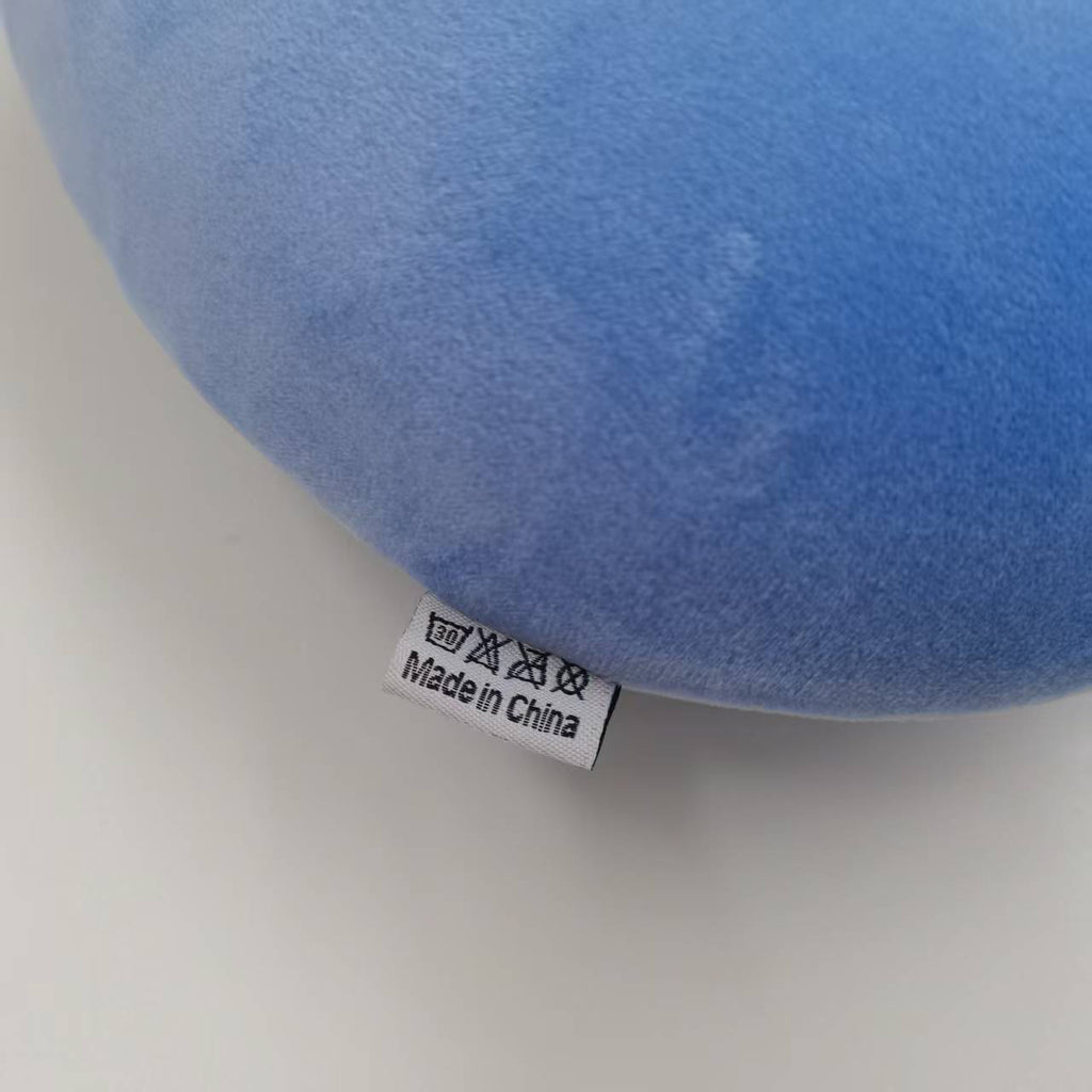 Mignon Bleu Donkey Oreiller Col UShaped