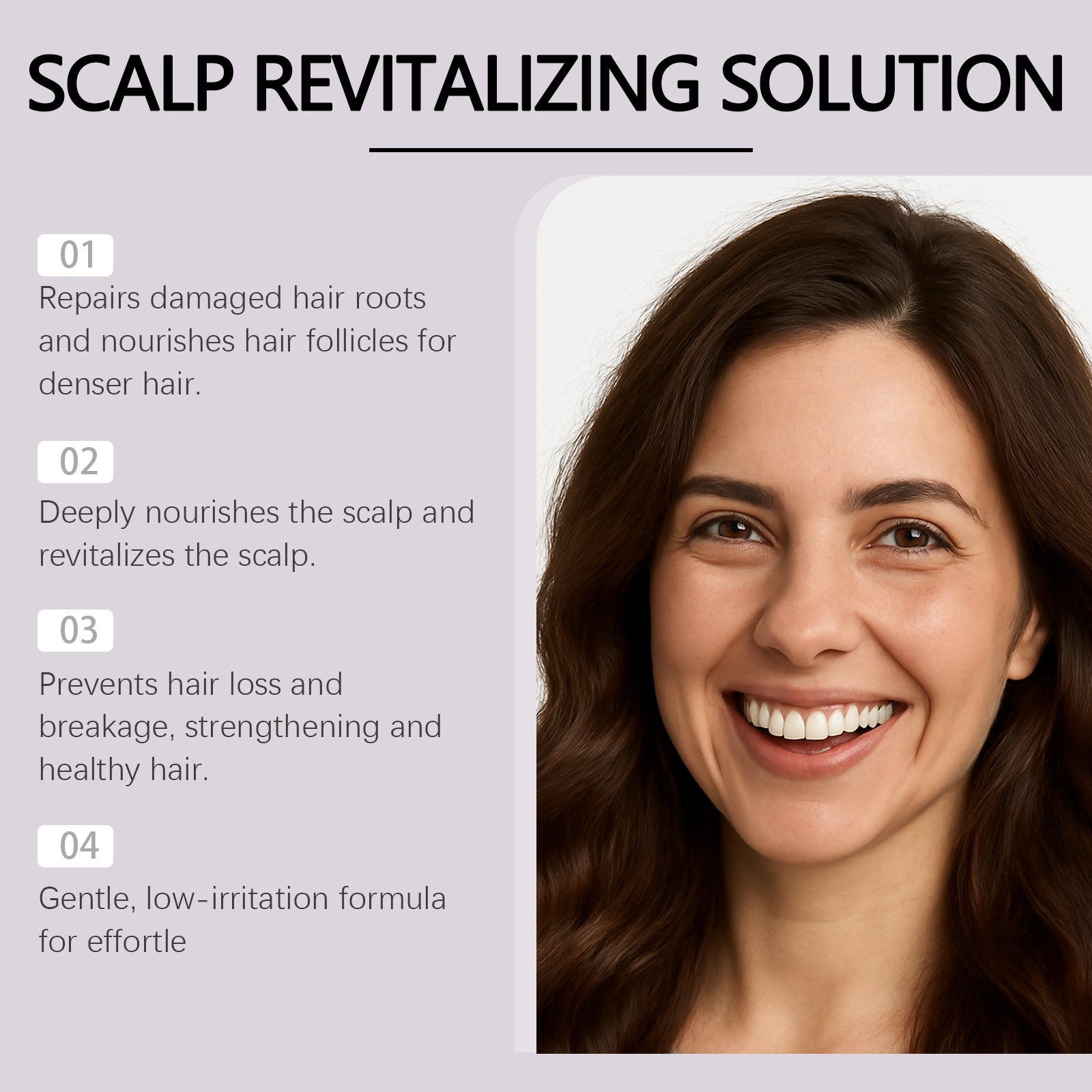 Essence de soins capillaires rafraîchissants
