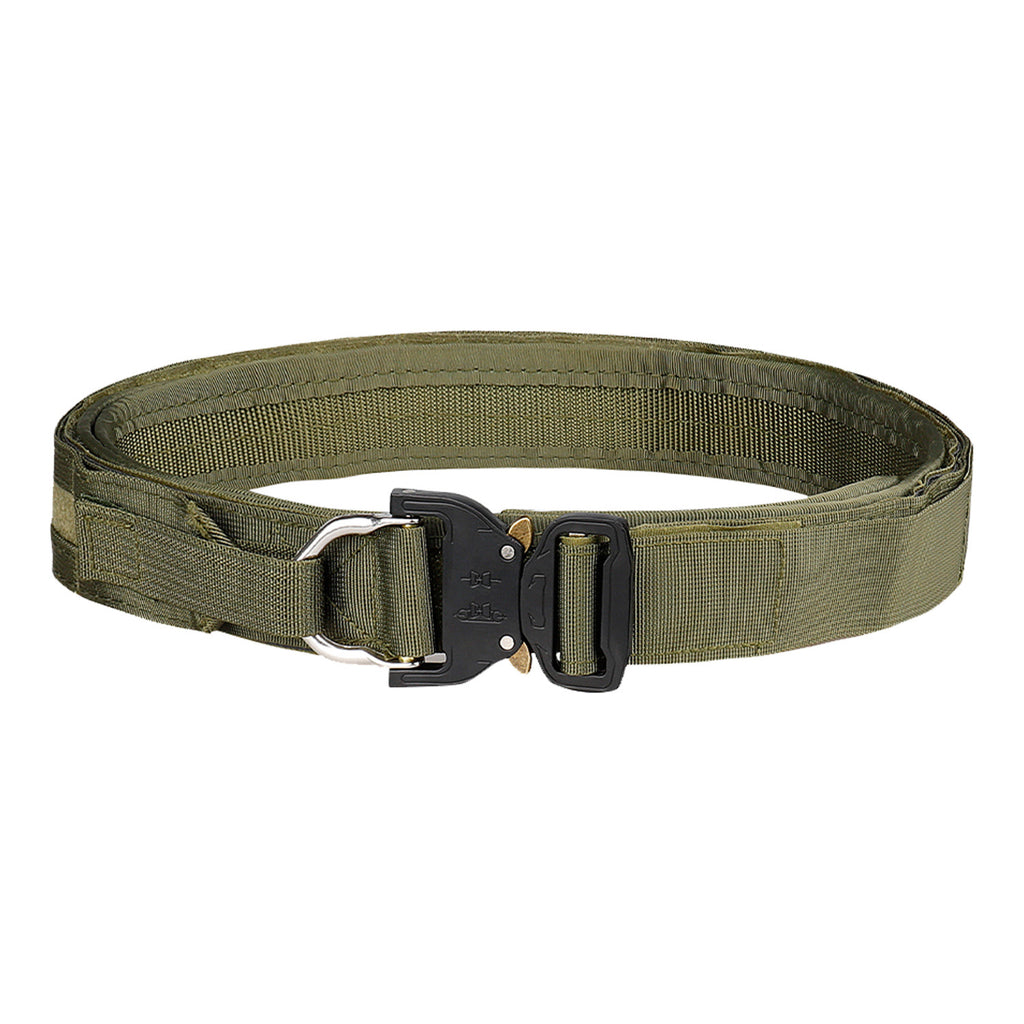 Double couche Thickened Tactical Field Multi-fonctionnel Nylon Waistband