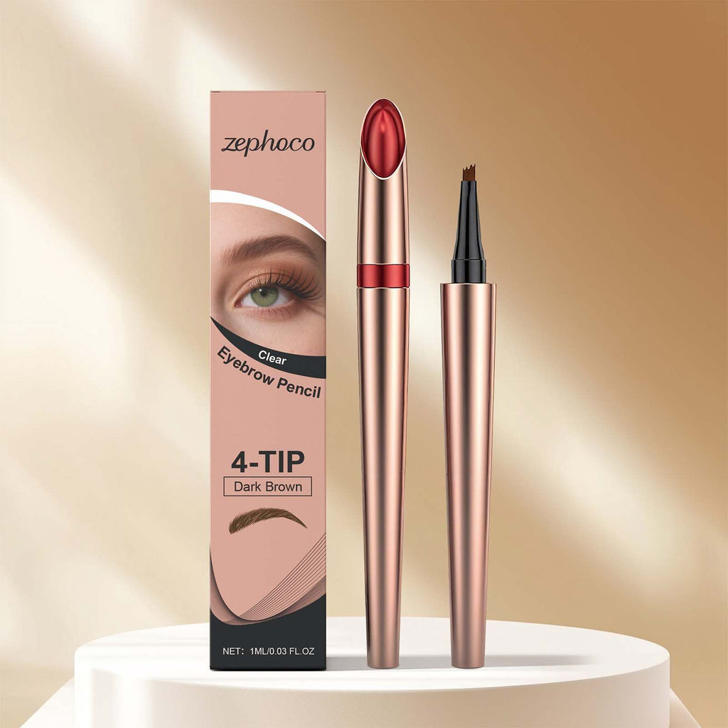 Stylo à sourcils zephoco à quatre bouts