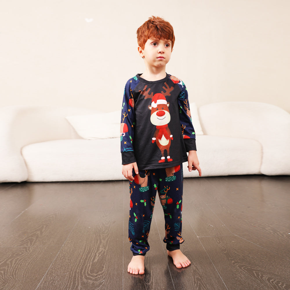Pyjama de famille Costume bébé Noël Parent-enfant Pyjama