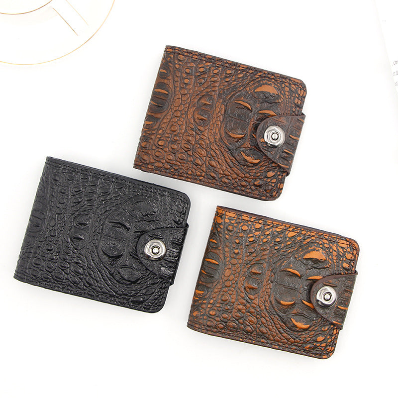 Mode homme Grande capacité Portefeuille multifonctionnel