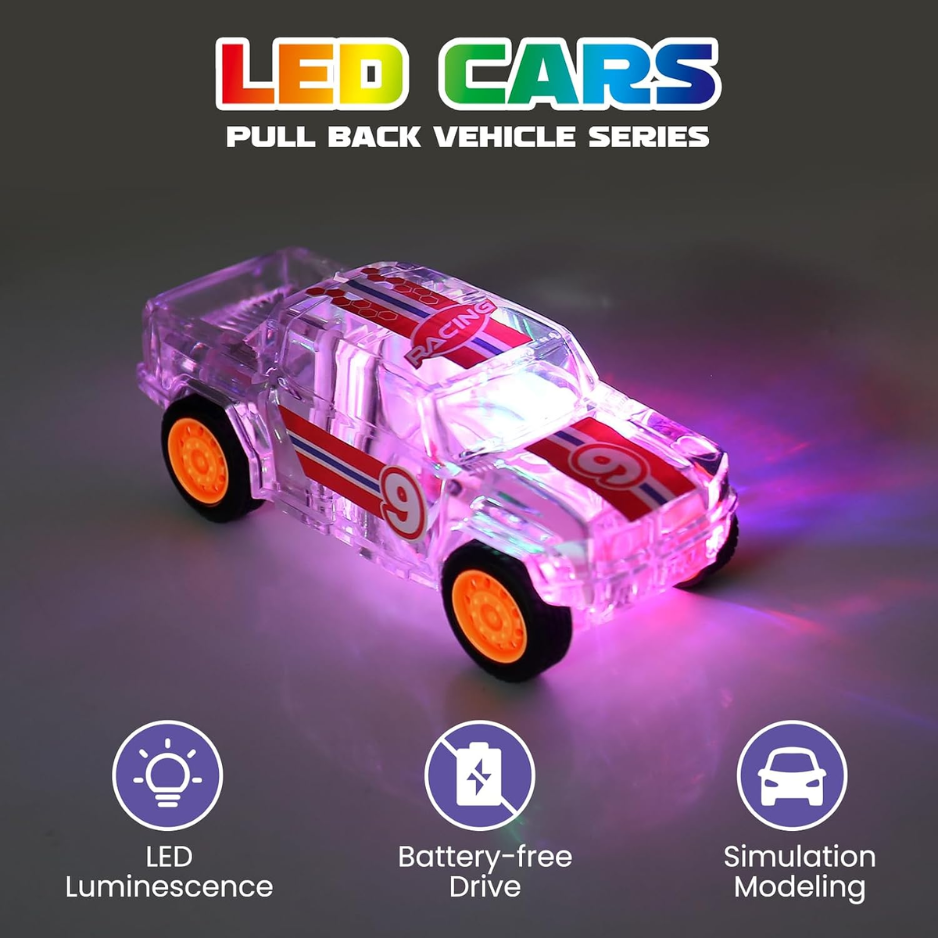 Jouets de camion lumineux LED