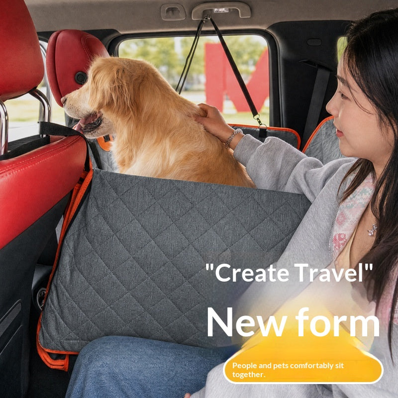 Housse de voiture pour chien, protection banquette arrière