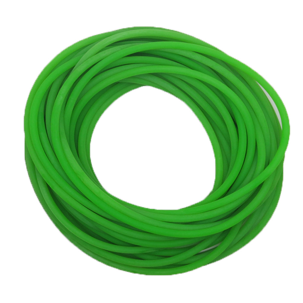 2-8mm Solid Fluorescent Latex haute résilience Jouets Projectiles de pêche Slings Durable Round