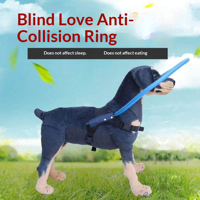 Anneau de protection de la tête pour les animaux aveugles pour prévenir les blessures à la tête et aux yeux