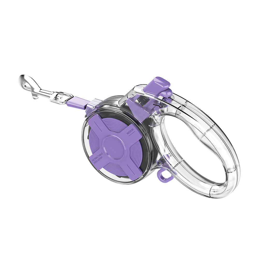 Corde de maintien automatique des mains de chien rétractable