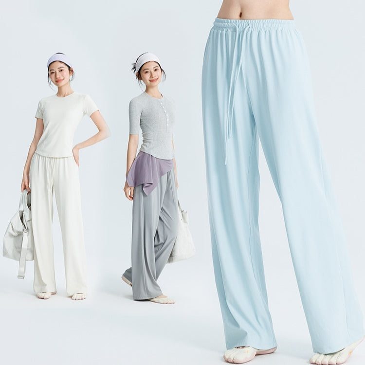Pantalon sport casual drawstring pour femmes