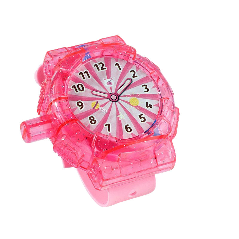 Mini montre enfant Nouveauté été jeu d'eau Squirt Gun Street-stall Toy