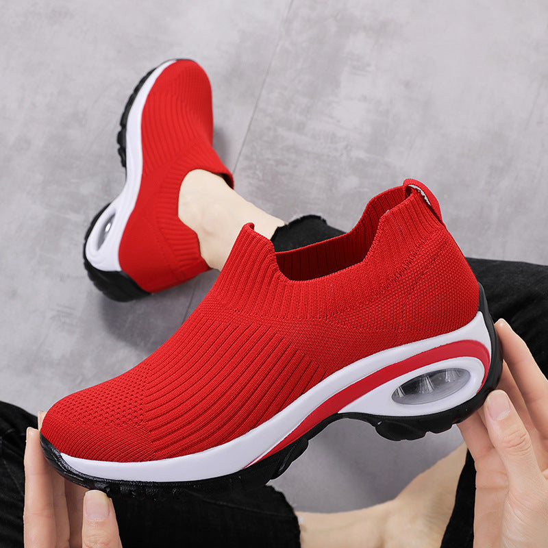 Sneakers Femmes Air Coussin Mesh Respirant Chaussures de sport de course