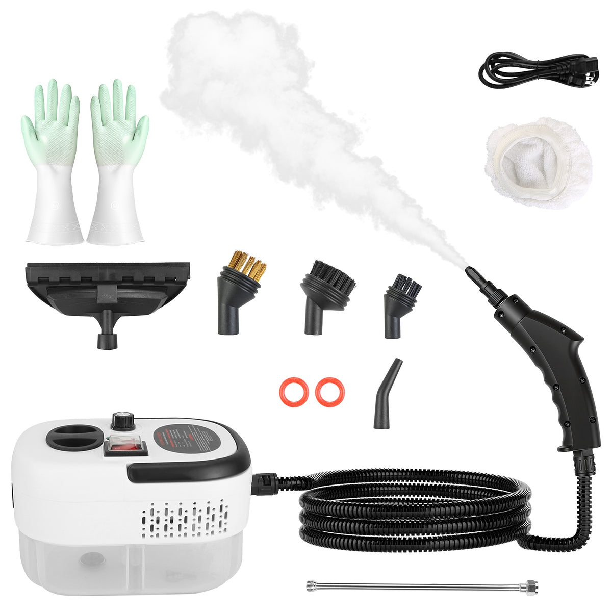 Handheld Steam Cleaner 2500W Multifunctional Small Powerful High Temperature Steamer