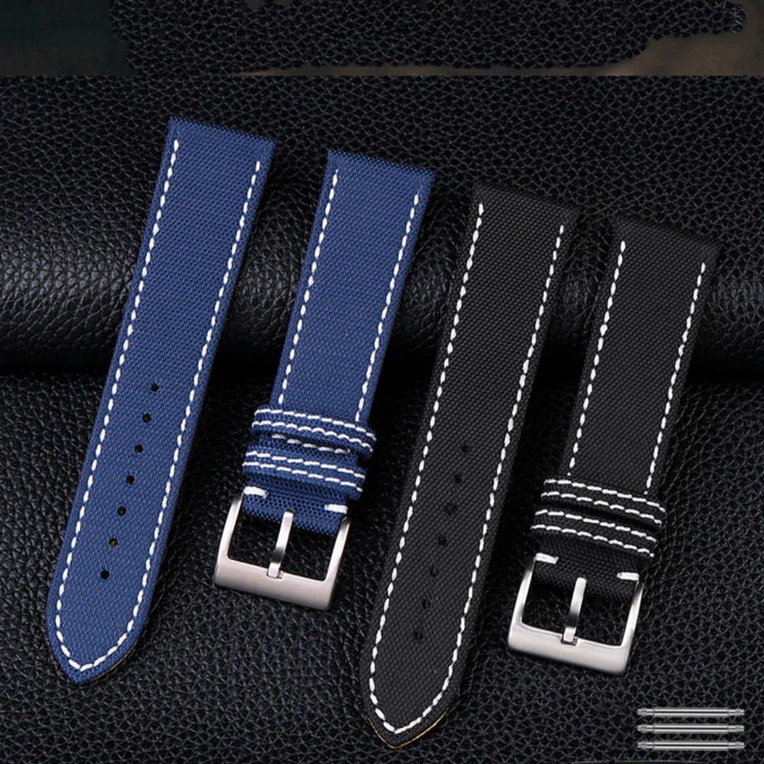 Bracelet de montre entièrement en nylon