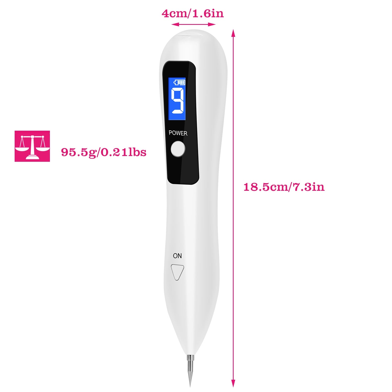 1Pc Skin Tag Kit de réparation Portable équipement de beauté multi-niveau avec usage à domicile USB charge
