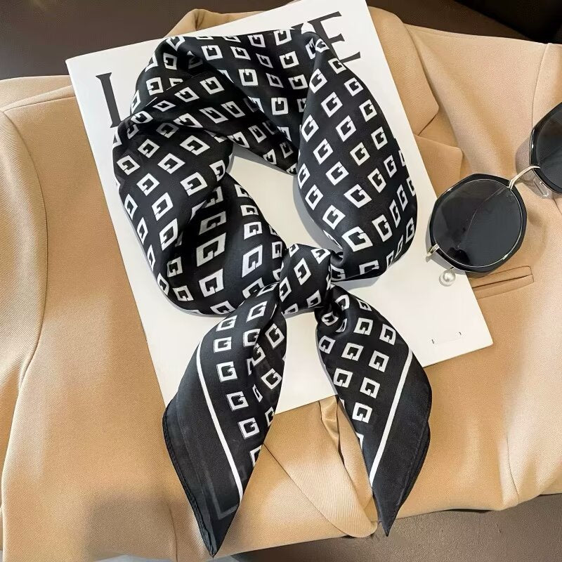 Accessoires de bande de cheveux en écharpe de cou polyvalent haut de gamme