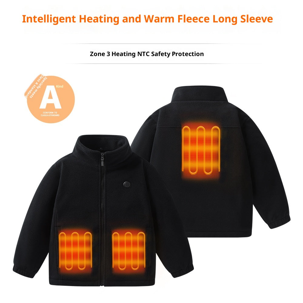 Veste de chauffage pour enfants Chauffage polaire