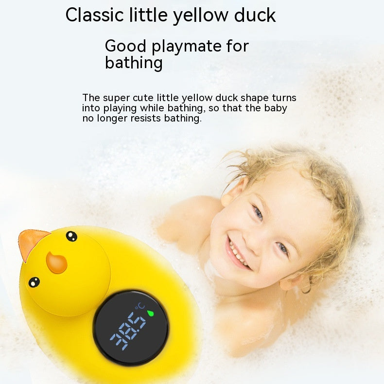 Thermomètre de bain pour bébé Version électronique de l'eau rechargeable