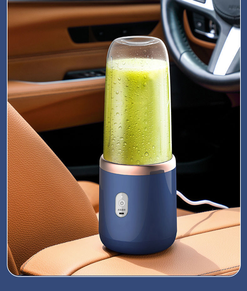 Mini Juicer Portable sans fil sans fil Juice Machine multifonction USB Charge 6-Blade
