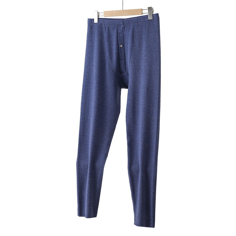 Pantalon chaud homme en cachemire avec velours