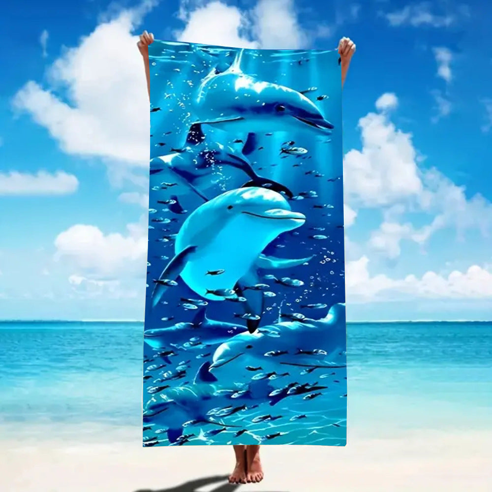 Serviette de plage en microfibre à séchage rapide