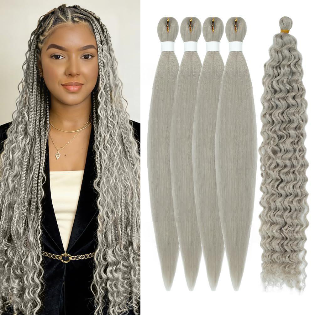 Ensemble de tresses pour cheveux bohème pour femmes