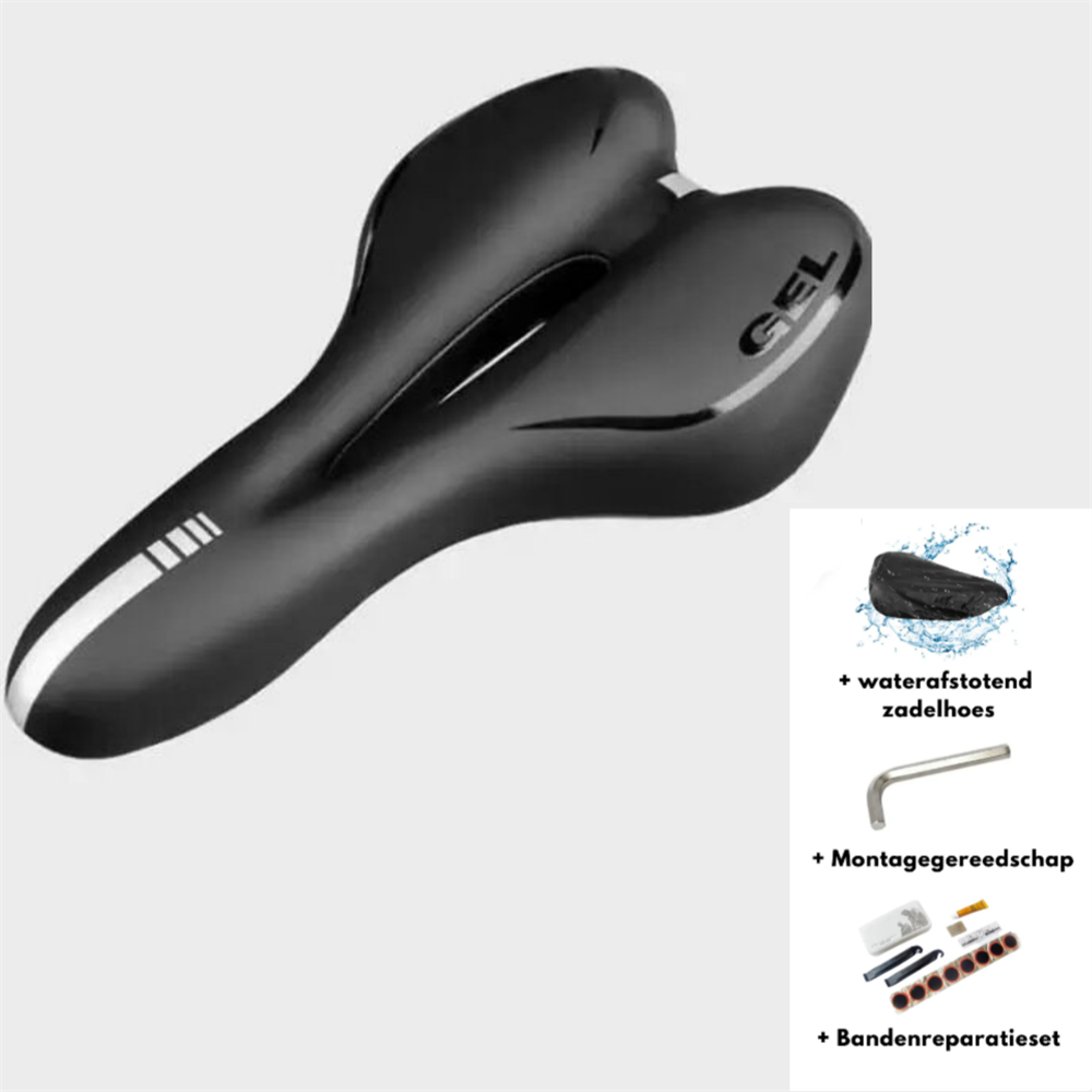 Coussin de vélo épaissi Soft Silicone Saddle Équipement de vélo Accessoires