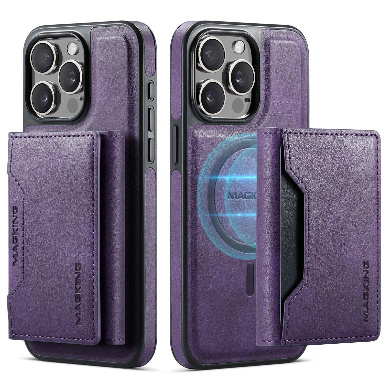 Chargeur sans fil de carte de téléphone mobile multicarte