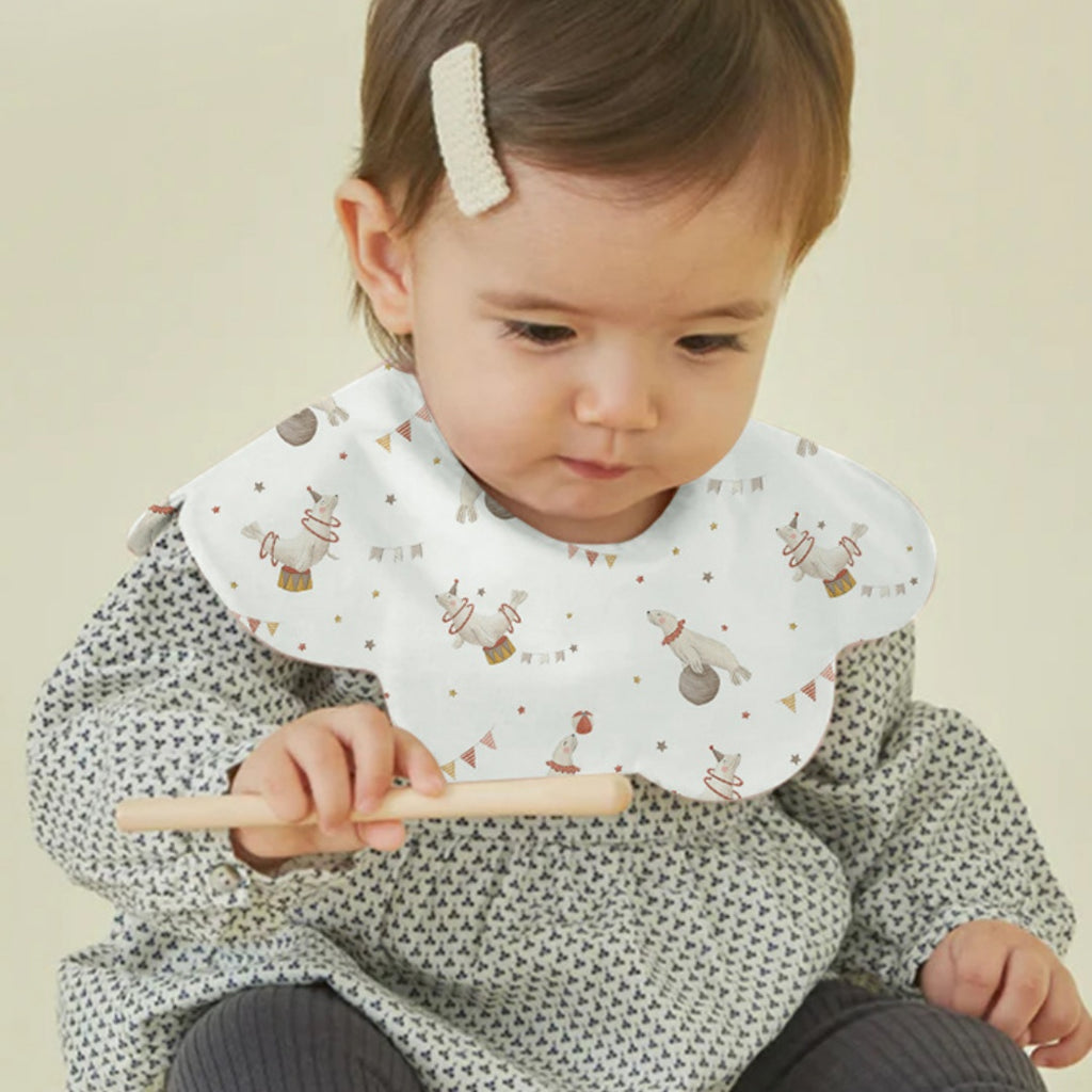 Bébé Bib Baby Pure Coton Imperméable Serviette Salive Nouveau-né
