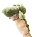 Poupée de marionnette à la main en peluche de tortue