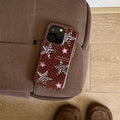 Double couche demi-paquet Polka Dot Phone Case XINGX Leopard Imprimé housse de protection