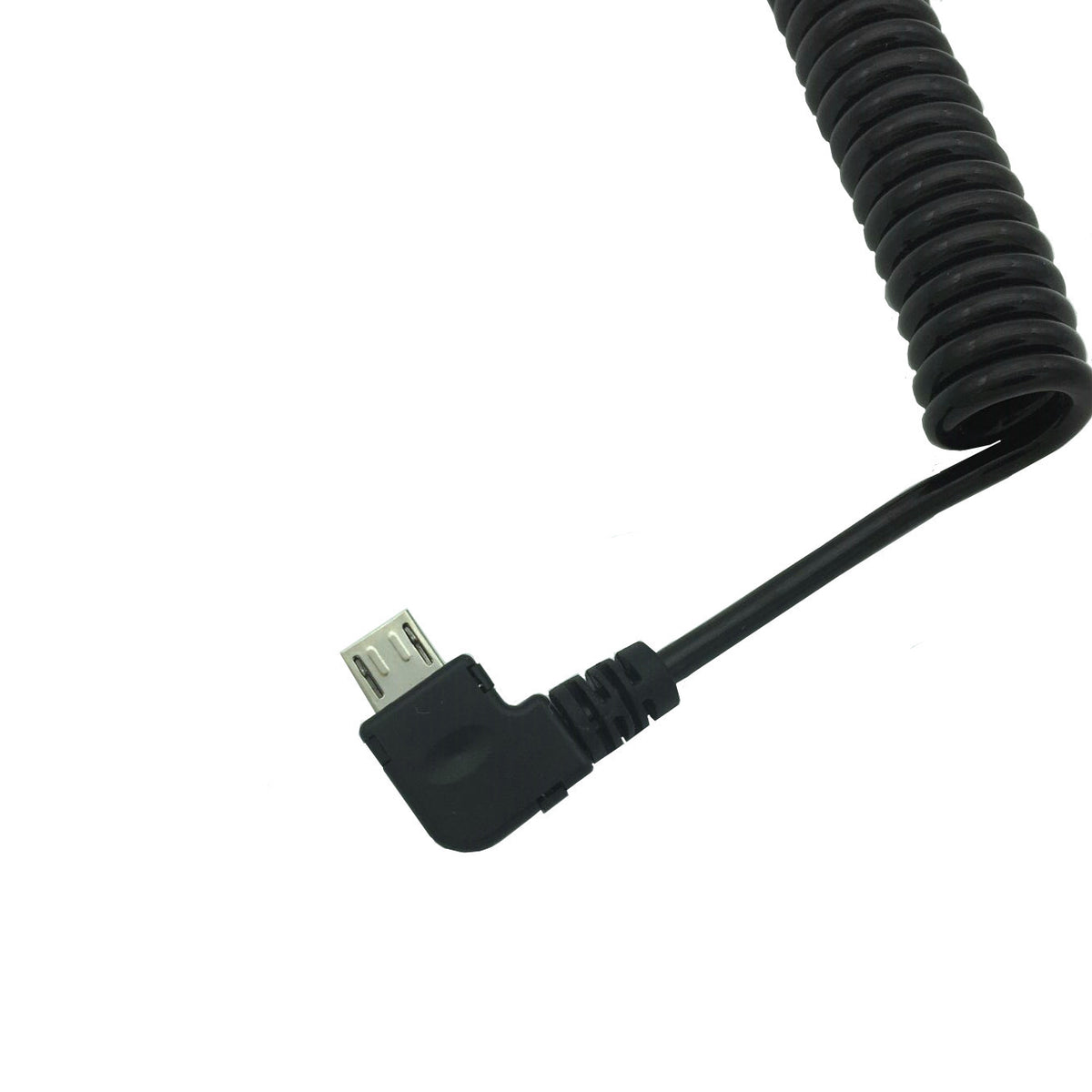 Ressort télescopique Elbow pour câble de données Android