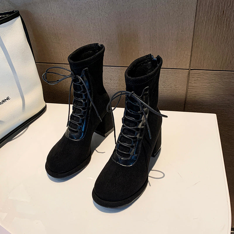 Women's High Heel Ankle Boots