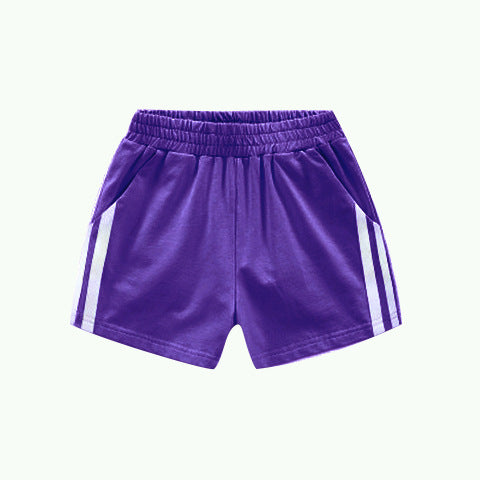 Vêtements de dessus minces Shorts de sport occasionnels pour les tout-petits et les enfants