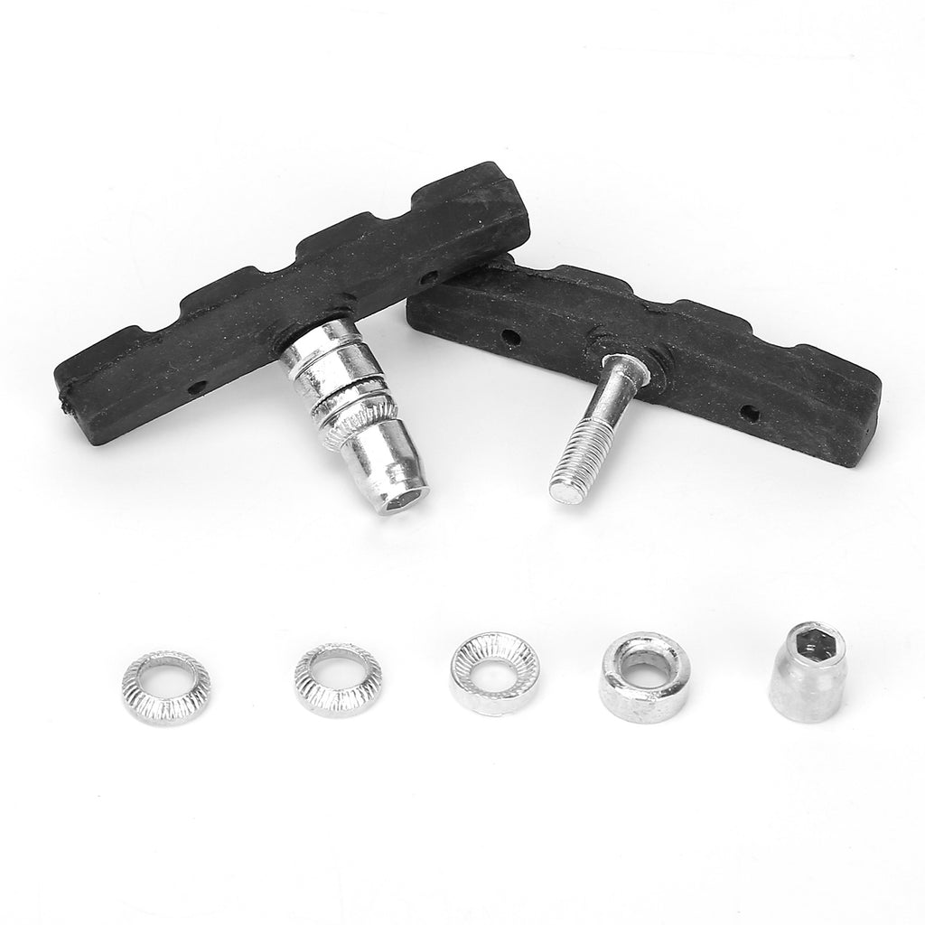 5 paires V Plaques de frein de vélo Road Mountain Vélo V-Brake Blocks Set 70mm Vélo V antidérapant
