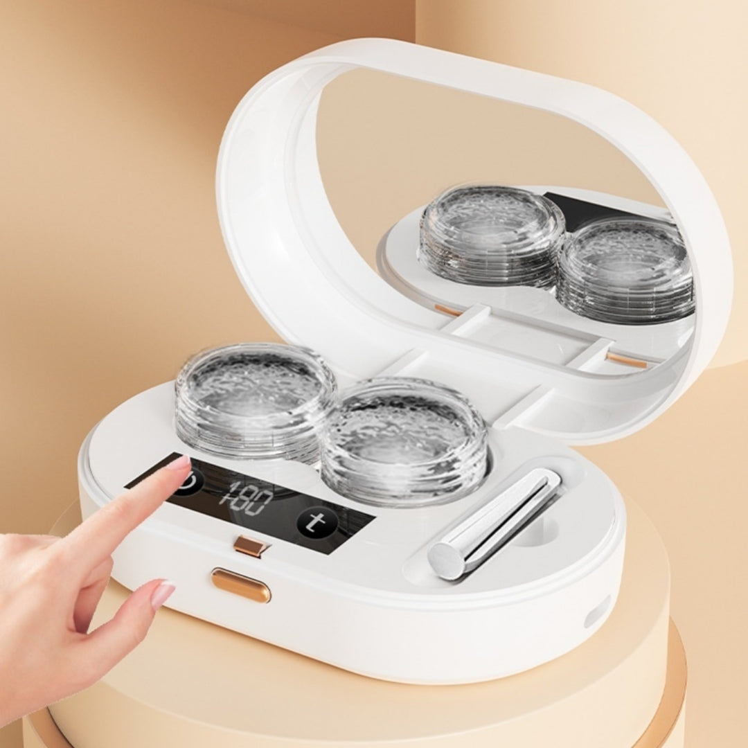 Nettoyeur de lentilles pliables entièrement automatique
