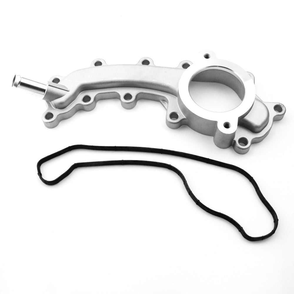 La base de la housse de thermostat est en aluminium