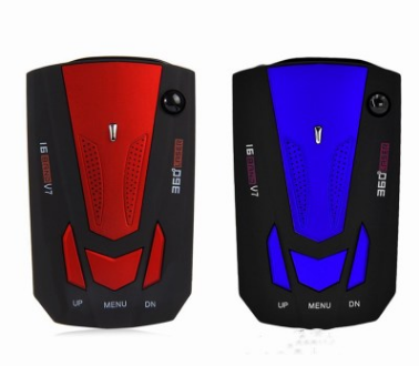 Electronic Dog V7 Anglais et russe Véhicule de mesure de vitesse monté sur véhicule Mobile Spe