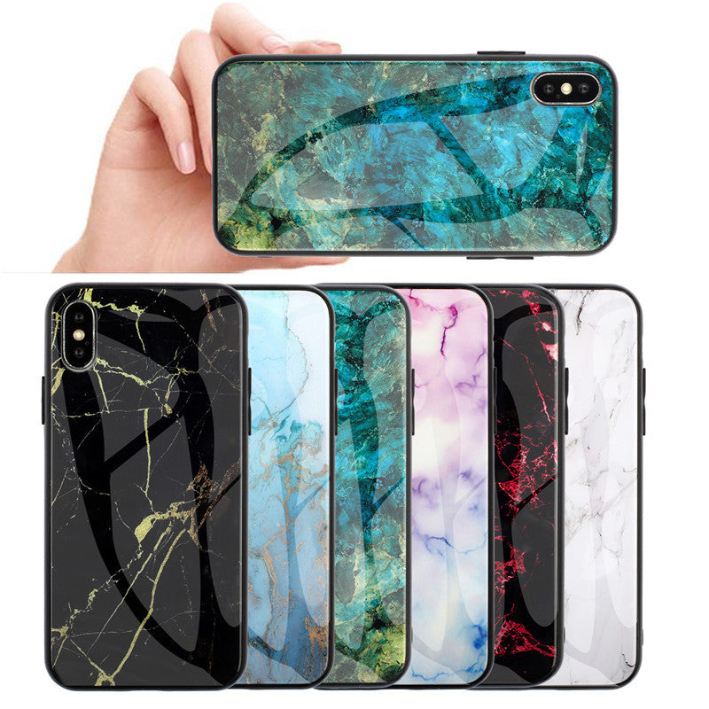 Couverture de protection en verre marbré S10