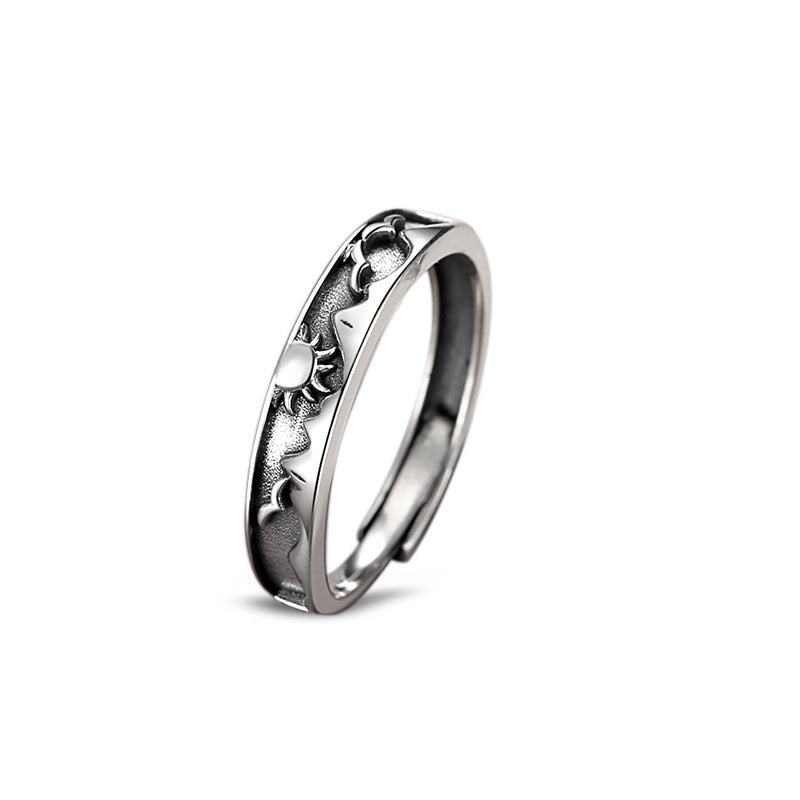 Bague réglable de mode de luxe pour hommes et femmes