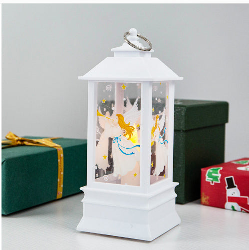 Lanterne de Noël LED bougie électronique lampe de table lumière de nuit pour les personnes âgées