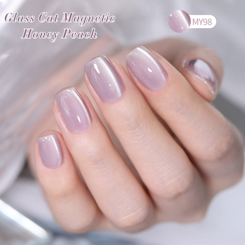 Perles en verre pour oeil de chat Gel ongles